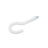 Homefix Schroefhaak Wit 50Mm | 4 stuks - 6701.31.10020 Homefix Schroefhaak Wit 50Mm | 4 stuks - 6701.31.10020