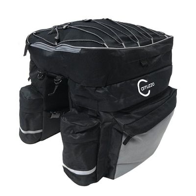 Viking Choice Fietstas XXL 34x39x43 cm - groot hoofdvak en elastische banden Viking Choice Fietstas XXL 34x39x43 cm - groot hoofdvak en elastische banden