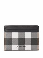 Burberry porte-cartes à carreaux - Marron - thumbnail