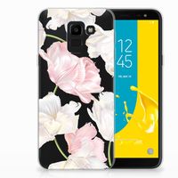 Samsung Galaxy J6 2018 TPU Case Lovely Flowers - thumbnail