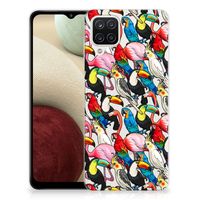 Samsung Galaxy A12 TPU Hoesje Birds