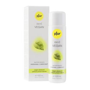 pjur Med Vegan Seksspeeltje, Vaginaal 100 ml 100 g Smeermiddel op basis van water