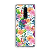Tropisch 2: OnePlus 8 Transparant Hoesje