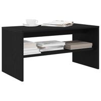 Tv-meubel 80x40x40 cm spaanplaat zwart eikenkleurig
