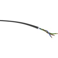 VER H07RN-F 3x 1,5 Ri. 50 Krachtoverbrenging (H)07RN-F 3 x 1.50 mm² Zwart 50 m