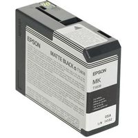 Epson inktpatroon mat zwart T 580 80 ml T 5808 - thumbnail