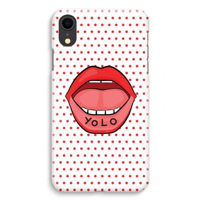 Yolo Denise: iPhone XR Volledig Geprint Hoesje
