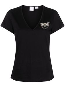 PINKO t-shirt à col v - Noir