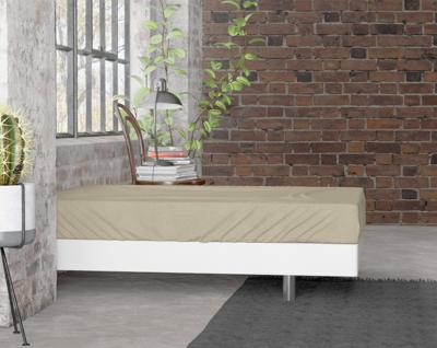 Dreamhouse Flanel Premium Hoeslaken Taupe 140 x 200/210