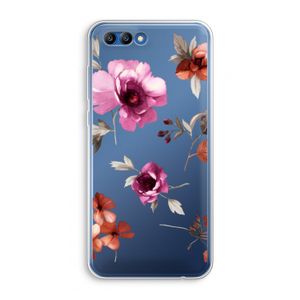 Geschilderde bloemen: Honor 10 Transparant Hoesje