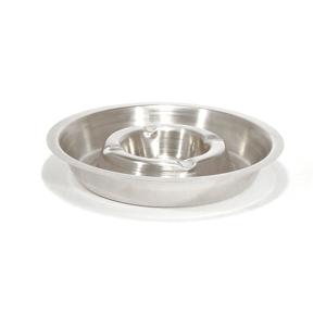 RVS asbak rond 16 cm - Hotelasbak - Horeca/terras/tafel asbakken