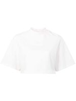 Reebok LTD t-shirt en coton Vectorà coupe crop - Blanc - thumbnail