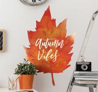 Raamsticker herfst autumn vibes