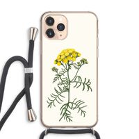 Tansy: iPhone 11 Pro Max Transparant Hoesje met koord