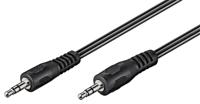 goobay 3,5 mm Jack kabel 2,5 meter, Stereo - thumbnail