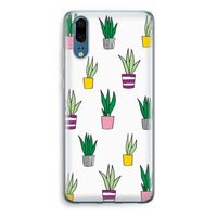 Sanseveria: Huawei P20 Transparant Hoesje