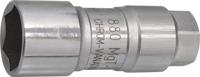 HAZET Bougiedopsleutel 880MGT-18 · 3/8 inch (10 mm) vierkant hol · Buiten-zeskant-profiel · SW 18 mm