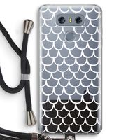 Dakpannetjes: LG G6 Transparant Hoesje met koord
