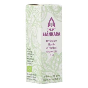 Sjankara Basilicum Methylchavic.ess. Olie Bio 11ml