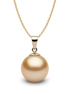 Yoko London collier Classic 11 mm en or 18ct à pendentif perle de mer du sud