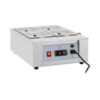 Chocoladesmelter - 4 x 1,5 l - tot 100 °C - Royal Catering