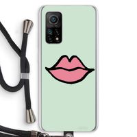Kusje: Xiaomi Mi 10T 5G Transparant Hoesje met koord