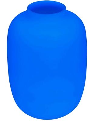 Neon vaas Artic M blue Ø25 x H35 cm. op=op