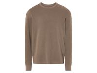 LIVERGY Heren sweater (Bruin, S)