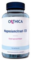 Orthica Magnesiumcitraat-125 Capsules - thumbnail