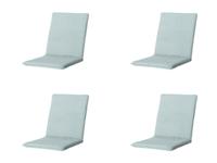 Stapelstoel kussen universeel ca. 97x49 cm Napels azure water repellent coating (4 stuks) Madison - Madison