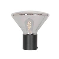 Steinhauer TafellampAmbiance zwart met smoke glas - 3401ZW