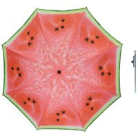 Parasol - Watermeloen fruit - D160 cm - incl. draagtas - parasolharing - 49 cm - Parasols - thumbnail