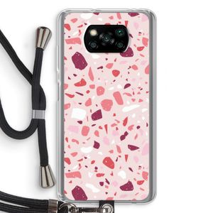 Terrazzo N°15: Xiaomi Poco X3 NFC Transparant Hoesje met koord