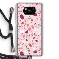 Terrazzo N°15: Xiaomi Poco X3 NFC Transparant Hoesje met koord