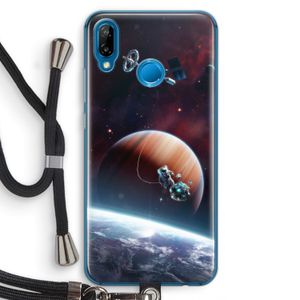 Examiner: Huawei P20 Lite Transparant Hoesje met koord