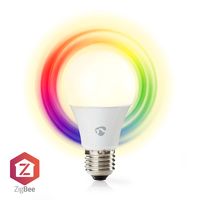 SmartLife Multicolour Lamp | Zigbee 3.0 | E27 | 806 lm | 9 W | RGB / Warm tot koel wit | 2200 - 6500 K | Android / IOS | Peer | 1 Stuks
