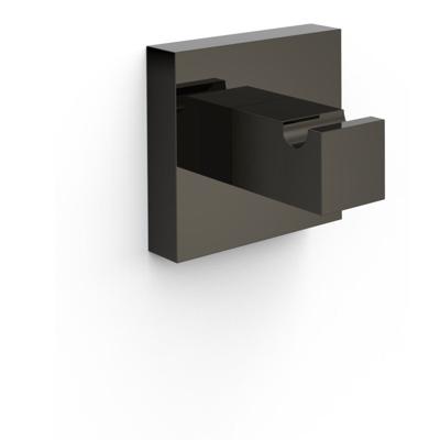 Handdoek haak Banyo | Wandmontage | 5 cm | Enkel haaks | Zwart Metallic