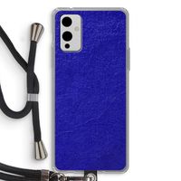 Majorelle Blue: OnePlus 9 Transparant Hoesje met koord