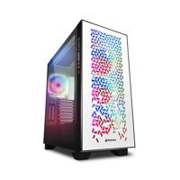 Sharkoon CA300H Tower PC-behuizing Wit - thumbnail