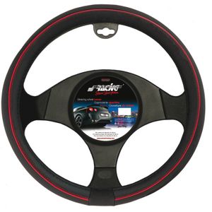 Simoni Racing Stuurwielhoes Speed Zwart/Rood SRCVT40