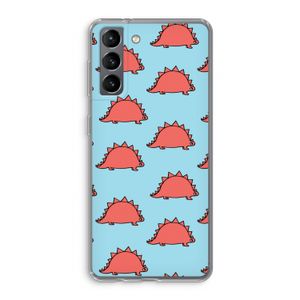 Dinosawrr: Samsung Galaxy S21 Transparant Hoesje