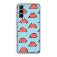 Dinosawrr: Samsung Galaxy S21 Transparant Hoesje