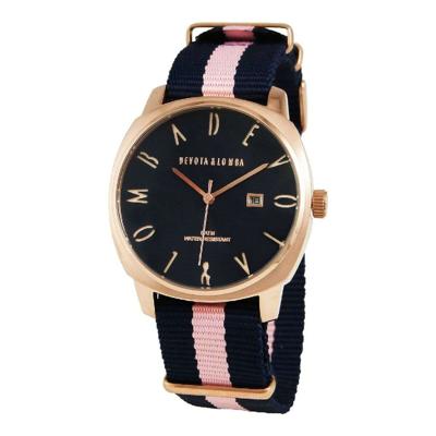Horloge Uniseks Devota & Lomba DL008MSPBL-PK-03BLUE Roze (Ø 42 mm)