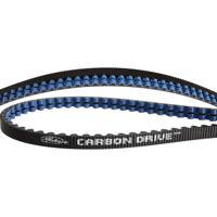 Gates CDX riem Carbon Drive 111 tanden zwart/blauw 1221mm, 11mm Pitch, 12mm breed.