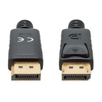 Manhattan 355568 DisplayPort-kabel DisplayPort Aansluitkabel DisplayPort-stekker, DisplayPort-stekker 1.00 m Zwart DisplayPort 1.4, Afgeschermd (drievoudig), - thumbnail