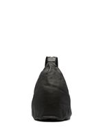 Discord Yohji Yamamoto sac à dos en cuir à logo embossé - Noir - thumbnail