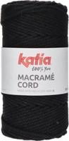 Katia Macramé Cord 119 Zwart