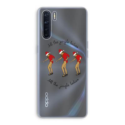 Jingle Ladies: Oppo A91 Transparant Hoesje