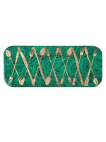 Fornasetti 'Posateria' Plateau en bois - Vert - thumbnail