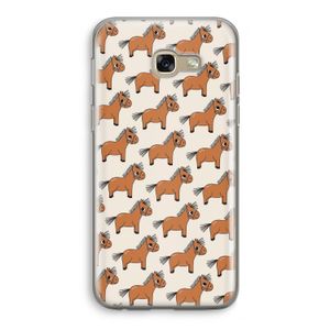 Pony: Samsung Galaxy A5 (2017) Transparant Hoesje